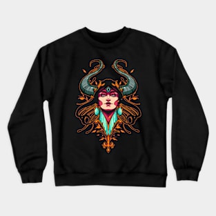 ND Horns Crewneck Sweatshirt